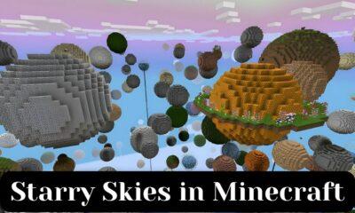 how to get a starry skies in minecraft