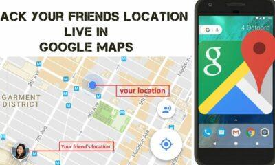 how to track friends to live locations via google maps