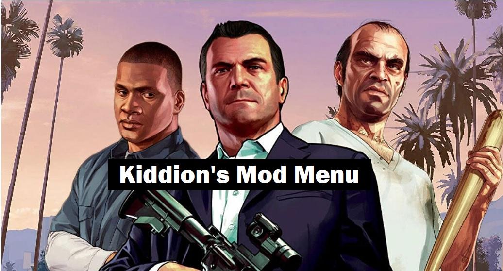 Kiddion Mod Menu for GTA 5 players