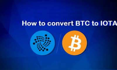 convert BTC to IOTA