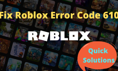 Fix Roblox Error Code 610