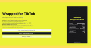 TikTok wrapped